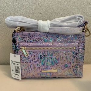 NEW Brahmin Vida Crossbody Violet. NWT